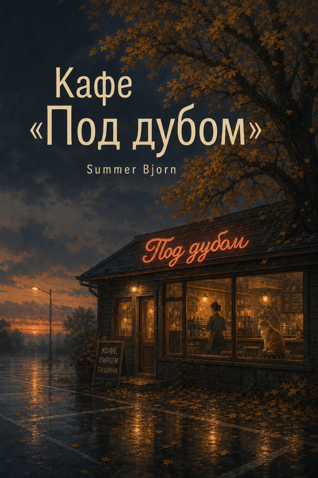 Обложка: Кафе «Под дубом»